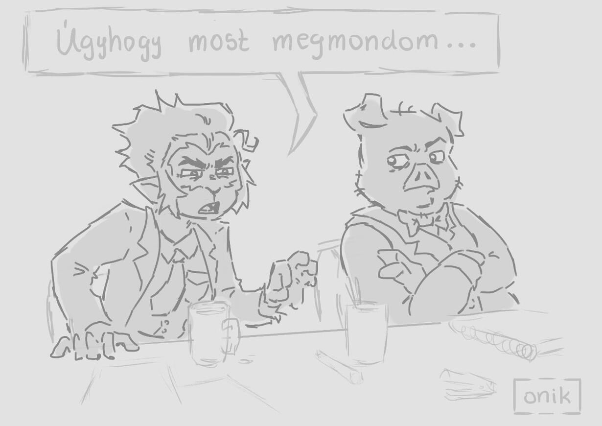 Comic – character acting (fanart)