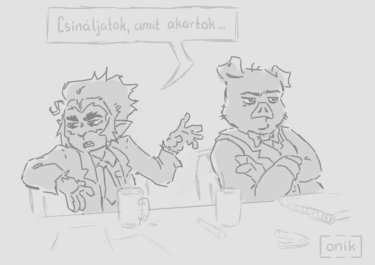 Comic – character acting (fanart)