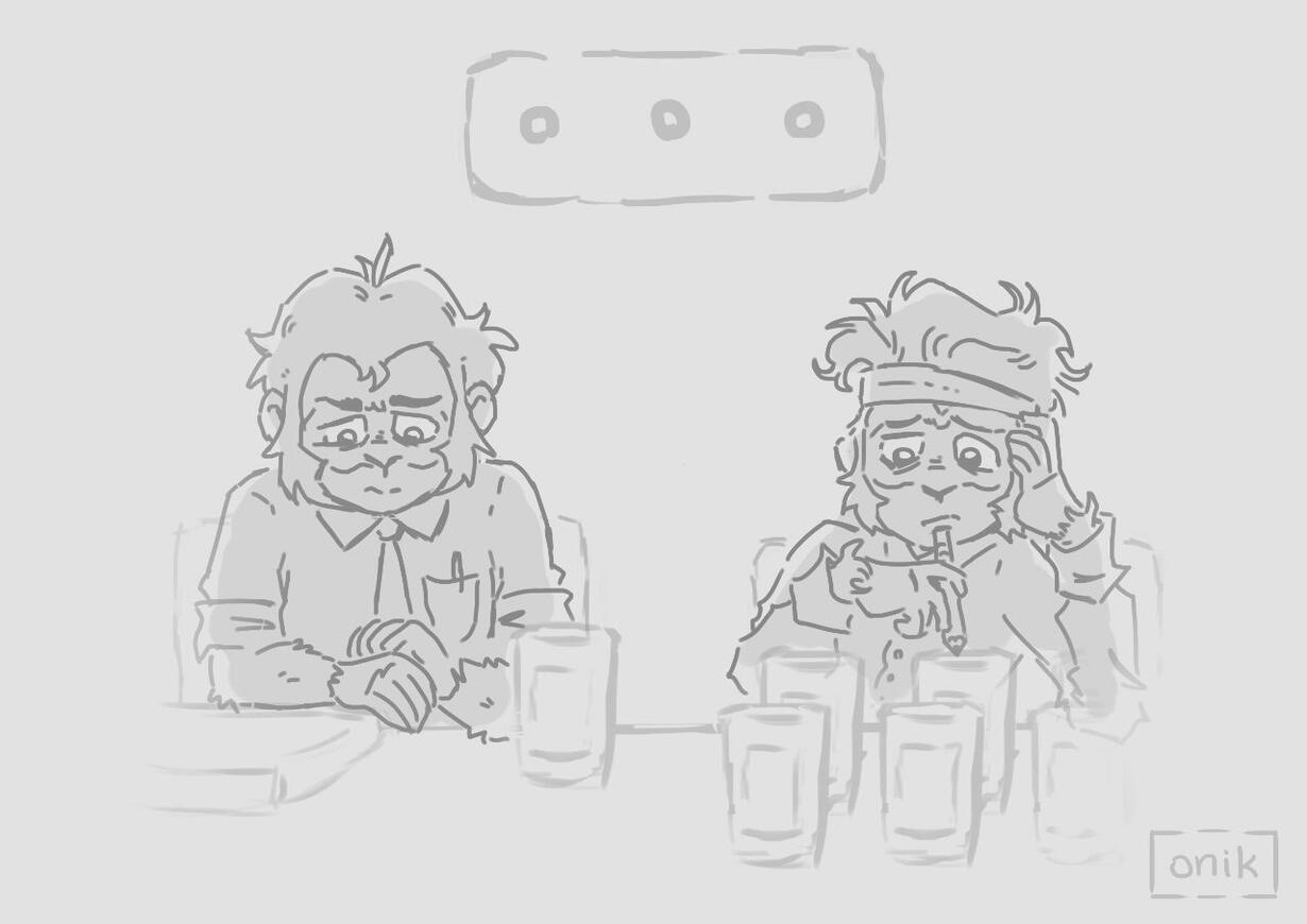 Comic – character acting (fanart)