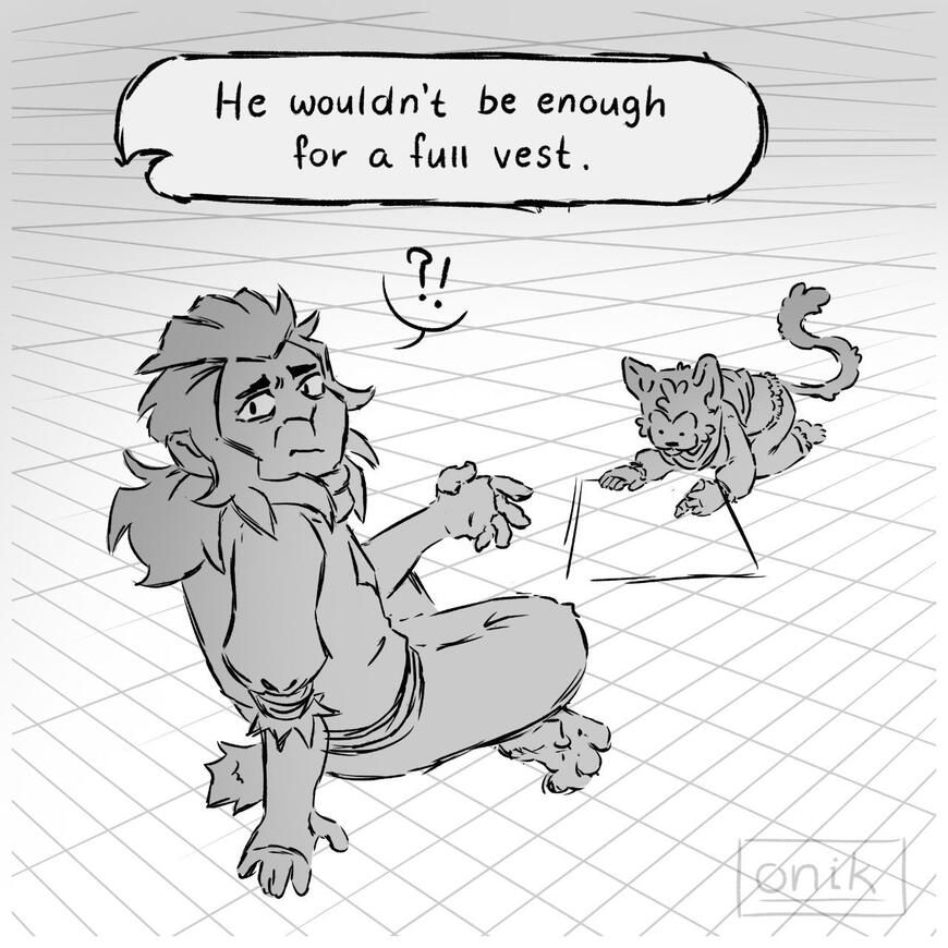 Segment of an (oc) comic