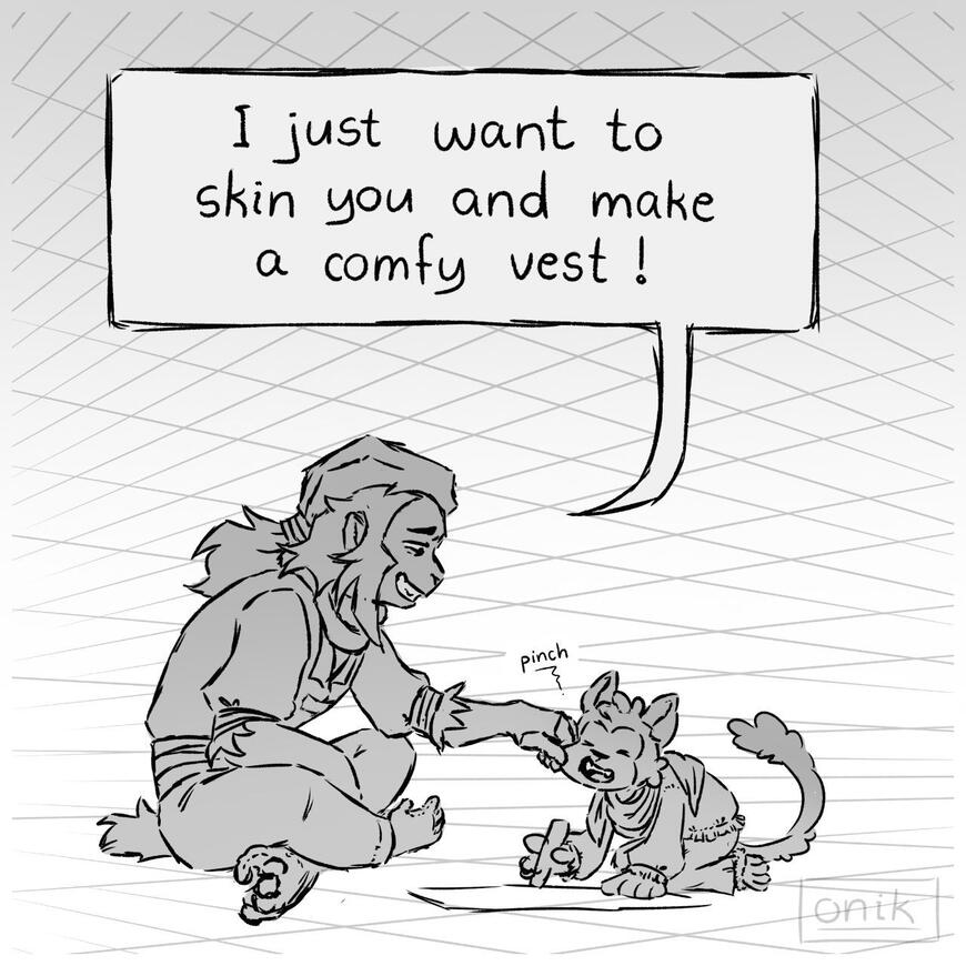 Segment of an (oc) comic