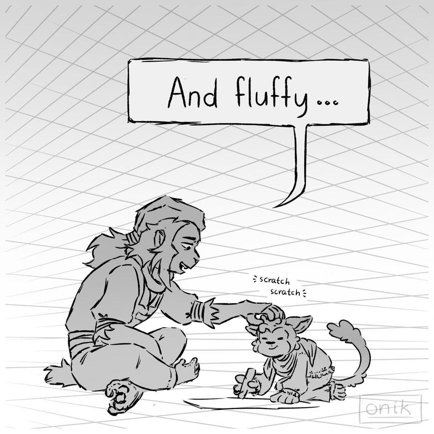 Segment of an (oc) comic